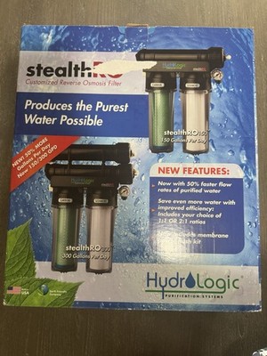 HydroLogic Stealth RO 300 - High Capacity Water Filter Reverse Osmosis 300 GPD