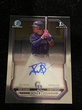 Roldy Brito 1st Bowman Chrome Auto CPA-RB