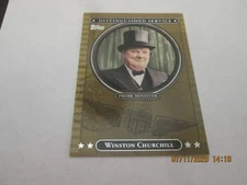 WINSTON CHURCHILL 2007 TOPPS DISTINGUISHED SERVICE CARD #DS26 FREE SHIPPING