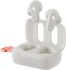 Skullcandy - Dime 3 True Wireless Bluetooth In-Ear Earbuds - Bone/Orange