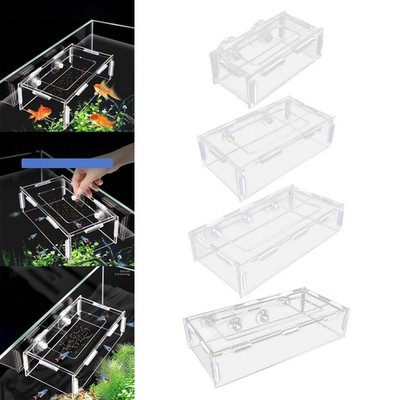  Tank  Feeder Fixed Feeding Point Smooth Surface Convenient Acrylic
