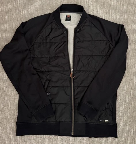 Holden Penmar Black Nylon Sweat  Insulated Men Jacket Size XL Full zip Outerwear - product listing photo