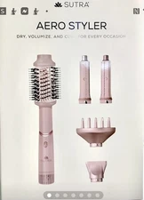  Sutra Aero Styler Rose Gold Professional Blow Dry Brush Stylings Tool NIB