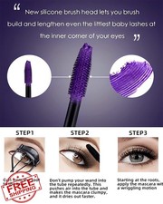 5D Colored Mascara 3 Colors White Red Green Waterproof Christmas Gift