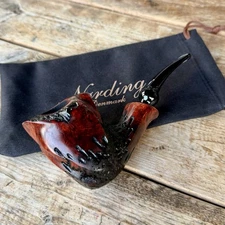 Erik Nording Rustic #4 Freehand Briar Tobacco Pipe - NEW