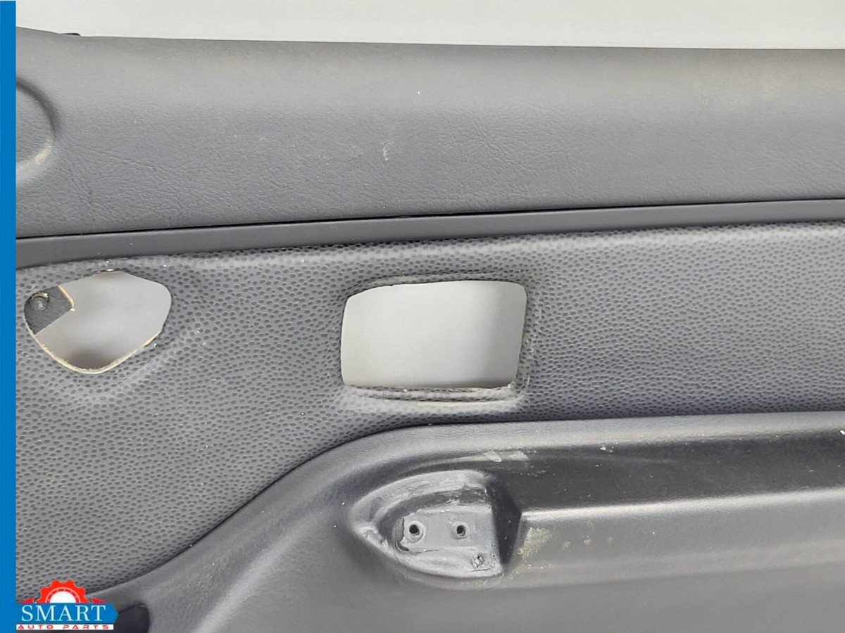 BMW Z3 Roadster Interior Door Panel Trim Cover Black Set Left +