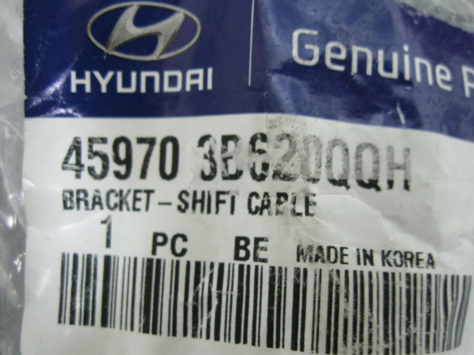 NEW GENUINE HYUNDAI SHIFT CABLE BRACKET (PN 45970 3B620QQH) eBay