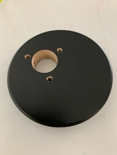 RARE VINTAGE NOS THORENS CONCRETE BLACK WOOD ARMBASE