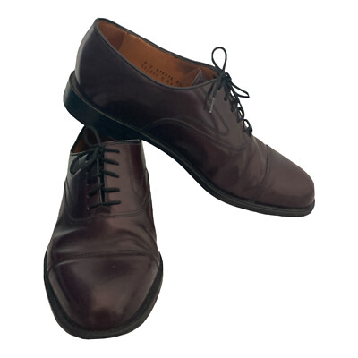 Cole Haan Men’s Brown Leather Cap Toe Oxford Lace-Up Shoes Size 9 Cole Haan Ledley Grand Leather Cap Toe Oxfords | Dillard main image 3