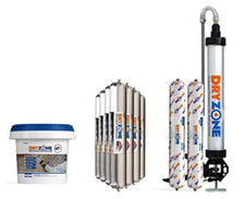 Dryzone DPC Damp Proof Kit System - Rising Damp Treatment & Replastering Kit