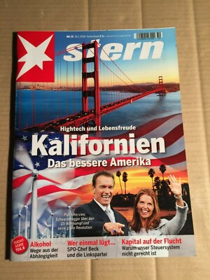 STERN - Nr.10 - 28.02.2008 - KALIFORNIEN DAS BESSERE AMERIKA   (DA51)