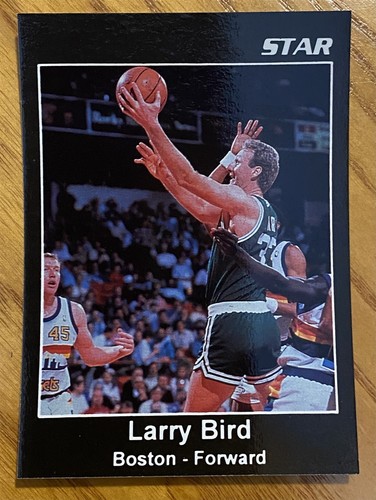 Larry Bird Star Company schwarz glänzender Prototyp - Celtics