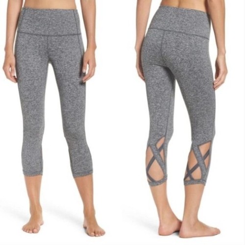 Zella Womens Camila Latice Cropped 