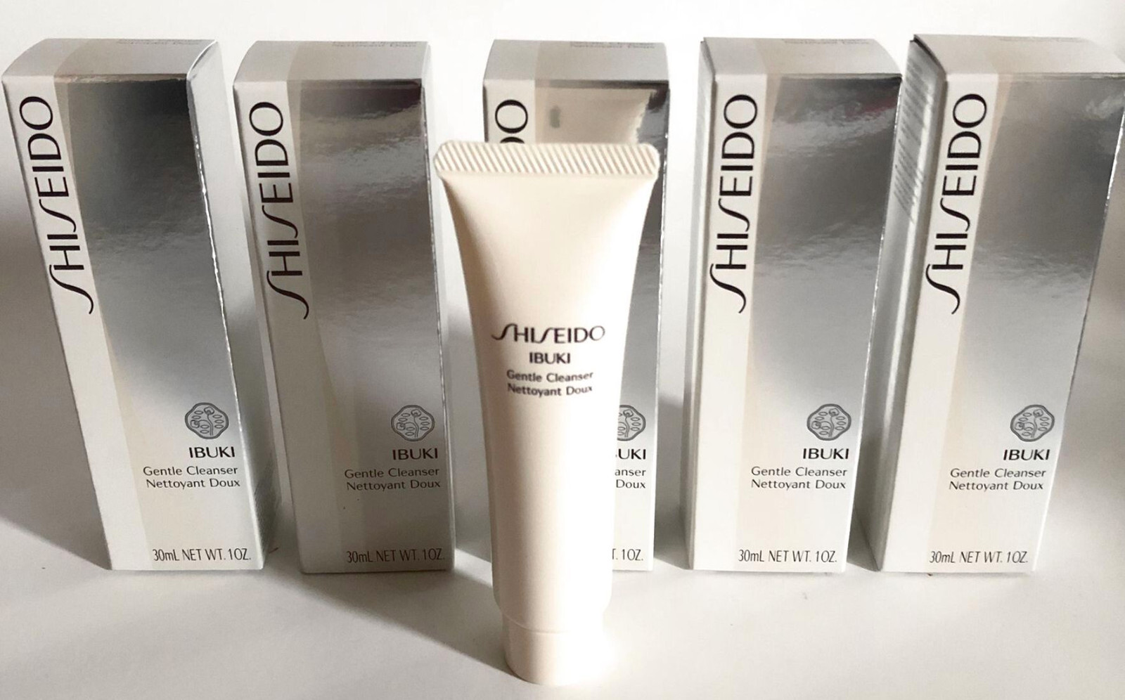 Shiseido Ibuki Gentle Cleanser Face Wash 30ml 1oz each lot o