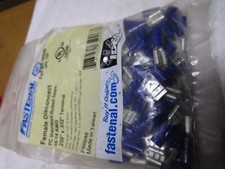 16-14 AWG BLUE POLYCARBONATE INSULATED QUICK CONNECT FEMALE DISCONNECT QTY 100