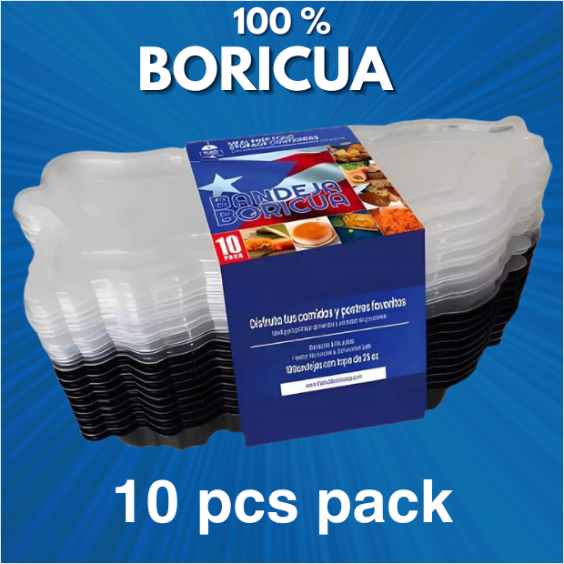 Bandeja Boricua - Puerto Rico Shaped Storage Container | 10 Pack | eBay