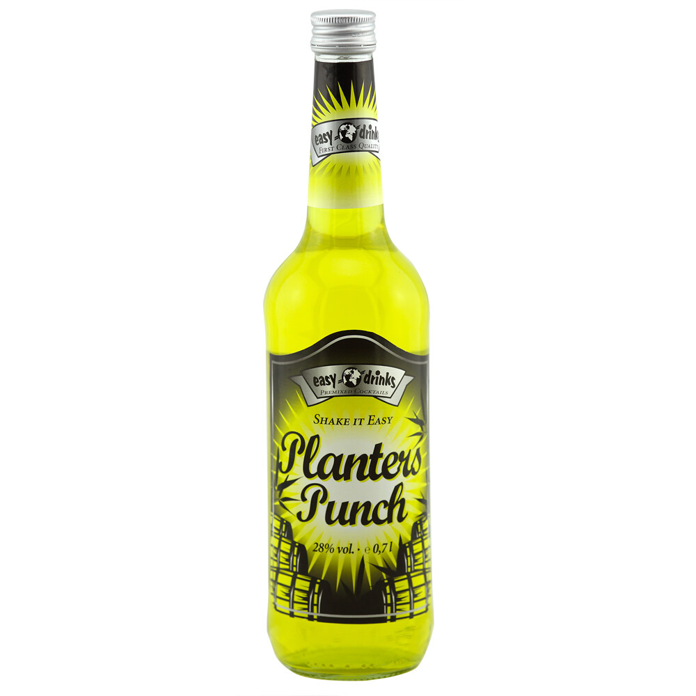 easy drinks PLANTERS PUNCH Cocktail Mix 0,7 ltr. 28% Vol. Fertigcocktail |  eBay.de