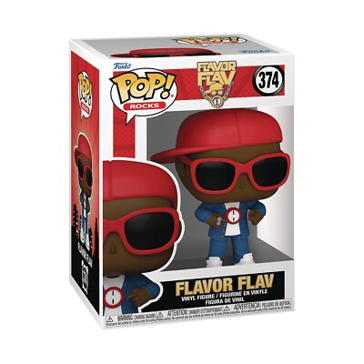 Pop! Rocks Flavor Flav Flavor of Love #374 Vinyl Figure Funko