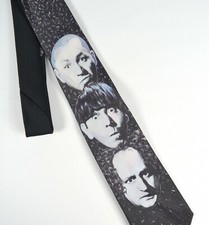 Vintage 1992 RALPH MARLIN "Three Stooges" Larry, Moe and Curly Tie - Made in USA