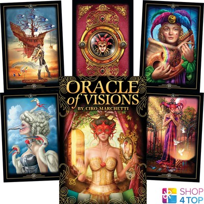 ORACLE OF VISIONS DECK KARTEN CIRO MARCHETTI GEHEIMLEHRE US GAMES SYSTEMS NEU