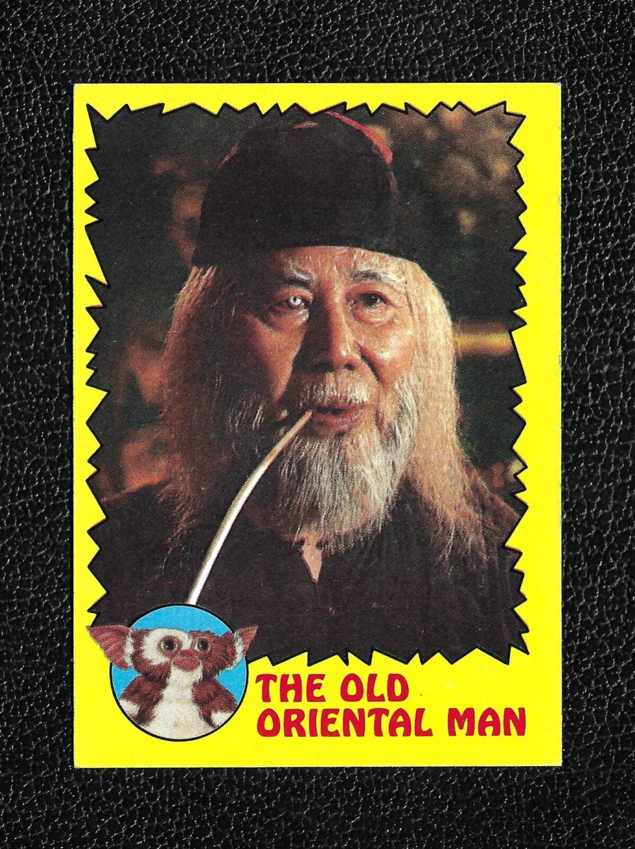 1984 Topps Gremlins #3 The Old Oriental Man (Sharp Corners) | eBay