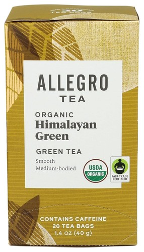 (20 ct) Allegro Tea, Organic Decaf Black Tea Bags, 1.4 oz.(Select Your Flavor) - Picture 16 of 18