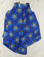 African Print Umbrella Dress or Top Sunlit Pond summer ethnic tribal ud12