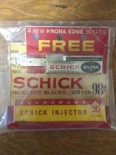 Vintage New-Old-Stock Schick Injector Eversharp Krona Razors