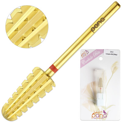USA 1 Pana 2-Way Vulkan Form Nagel Hartmetall Bit - Gold - 3x Grob Kern 0.2cm