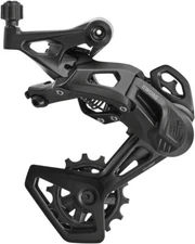 microSHIFT Sword Black Rear Derailleur - 9-Speed Medium Cage Gray Compatible