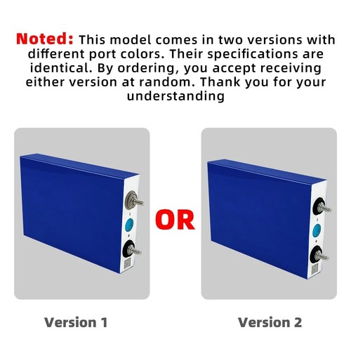 4 PIEZAS 3.2V 105AH Lifepo4 Paquete de baterías recargables fosfato múltiples propósitos - Imagen 5 de 7