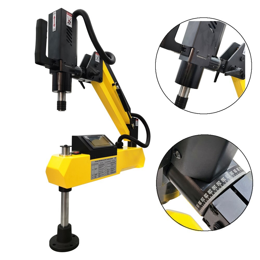 Screen Tapper Machine Electric Tapping Machine Universal Tapper Arm M3-M16 110V Touch Screen