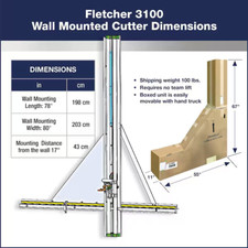 Wall Machine Glass/Matt cutter