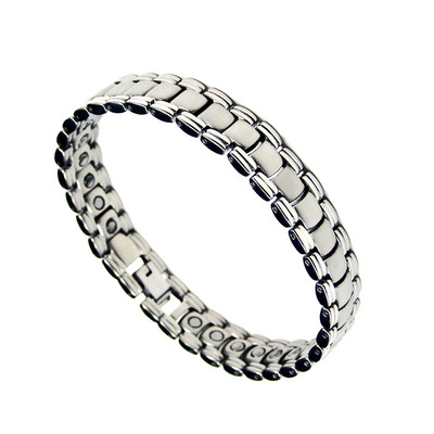 Accents Kingdom Men's Magnetic Power Titanium Golf Bracelet T2 