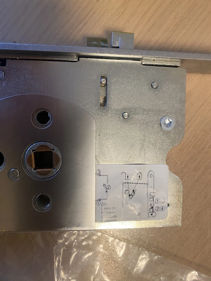 Serrure électrique Abloy EL565 12-24V droite gauche à rupture ou émission Câble - Photo 4/4