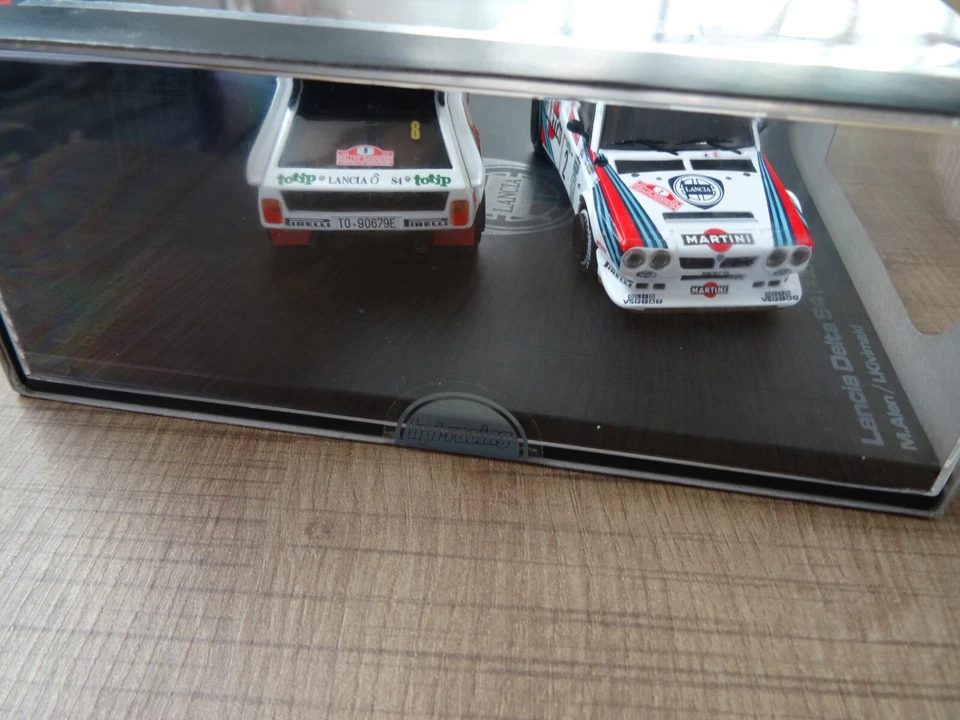 HPI-RACING 1/43 TWIN SET LANCIA DELTA S4 ALEN/CERRATO SANREMO RALLY 1986 N°8052 - Photo 4/4