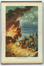 8" x 10" 1910 Photo Their only hope is rain Illustration shows Pope Pius