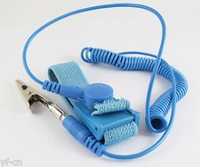 10pcs Anti Static Antistatic ESD Adjustable Wrist Strap Band Grounding Wire Blue