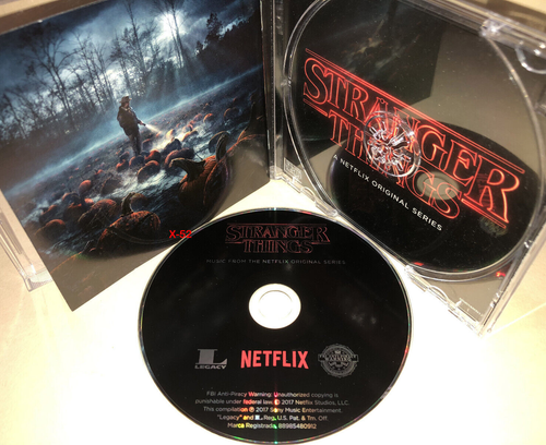 Stranger Things CD soundtrack Bangles Joy Division Clash Duran Devo Romantics - Picture 2 of 4