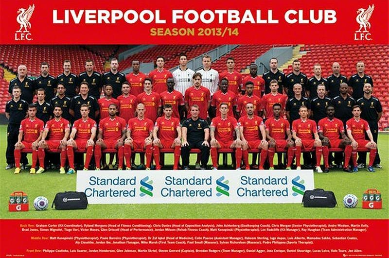 Liverpool FC Team Photo : 2013-14 - Maxi Poster 91.5 x 61 cm new and sealed