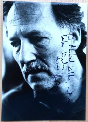 Werner Herzog   Regisseur   handsignierte Unterschrift auf Foto
