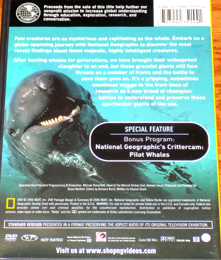 WHALES IN CRISIS Whale Ocean Mammals Oceans NATIONAL