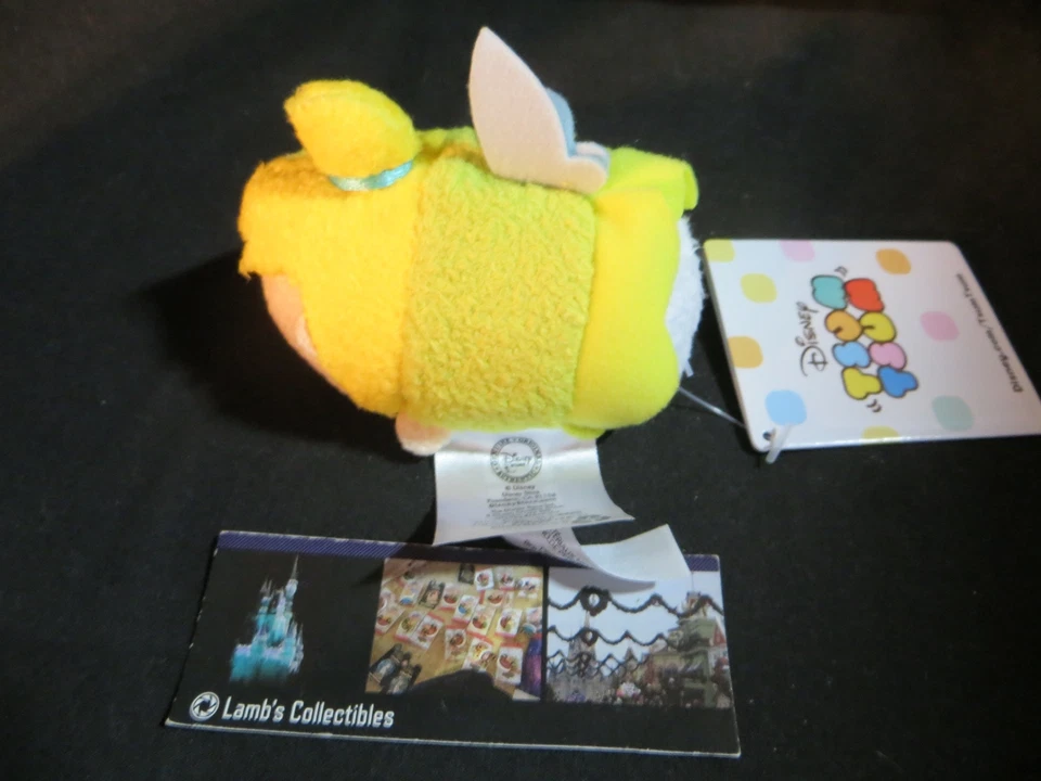 Disney Store Authentic USA Tinker Bell Tsum Tsum Peter Pan 3.5" mini plush toy - Image 4 of 4