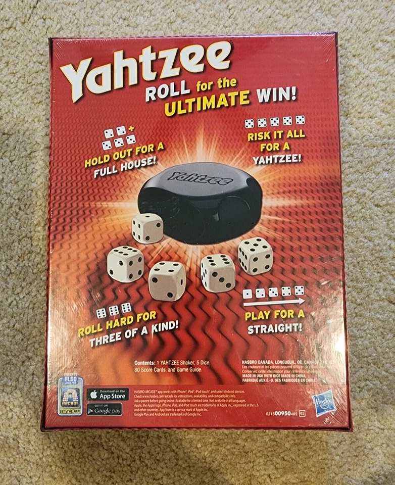 Hasbro Gaming Yahtzee Classic Dice Game Family Fun for Kids and Adults Ages 8+ - Image 3 of 4