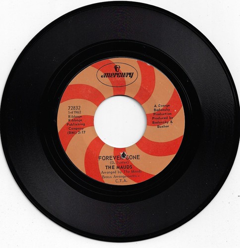 MAUDS soul drippin' / forever gone U.S. MERCURY 45rpm 72832_1968 ROCK<>SOUL - 第 1/2 張圖片