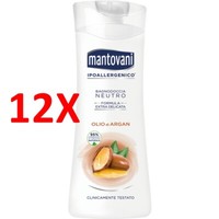 12 X Mantovani ArganÖL Neutral Duschgel 400 Ml