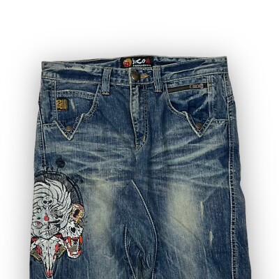 Jizo Vintage Japanese Embroidery Jeans W32 | eBay