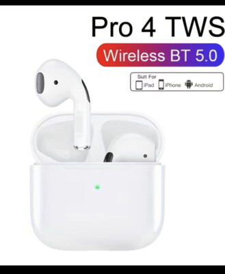 Pro 4 True Wireless Stereo イヤホン 2023 pro 4 tws in ear hi-fi stereo wireless earbuds | eBay