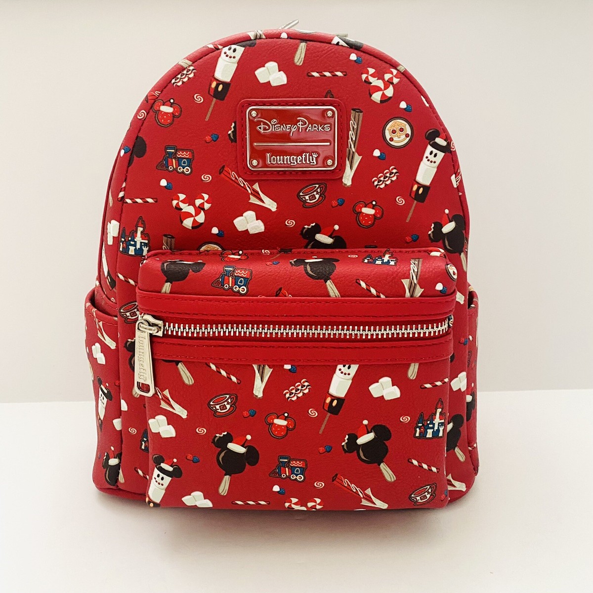 NWT Disney 2021 Christmas Holiday Snacks Treats Red Mini 