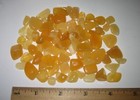 85 TUMBLED POLISHED NATURAL 0.2"- 0.8" ORANGE CALCITE CRYSTAL STONES 138g *1 (GG — photo 4